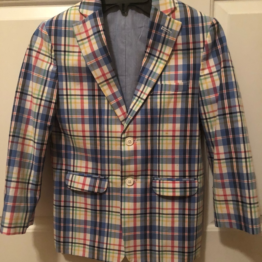 Boys IZOD Plaid Easter Spring size 12